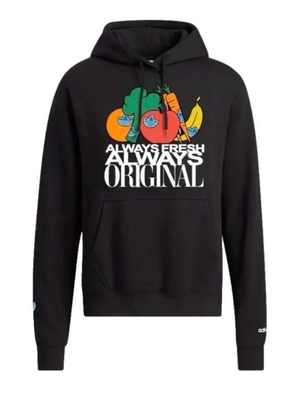 Adidas Originals Always Fresh Always Original Mens Hoodie Black Size medium